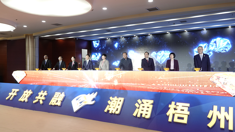 第十九屆梧州寶石節啟動儀式舉行